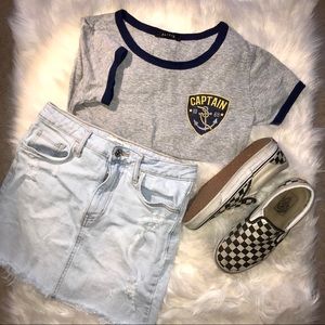 Papaya Nautical Captain T-Shirt